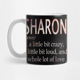 Sharon Girl Name Definition Mug